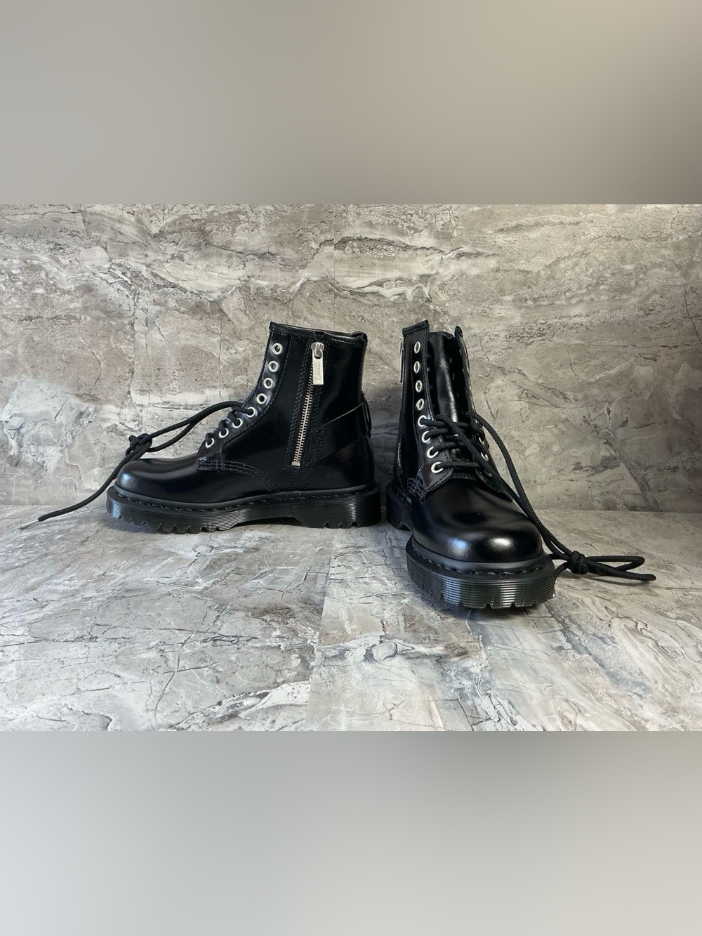 Dr. Martens 1460 Harness leather lace-up boots - Picture 7 of 8